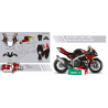 Customisable decoration kit Aprilia RSV4