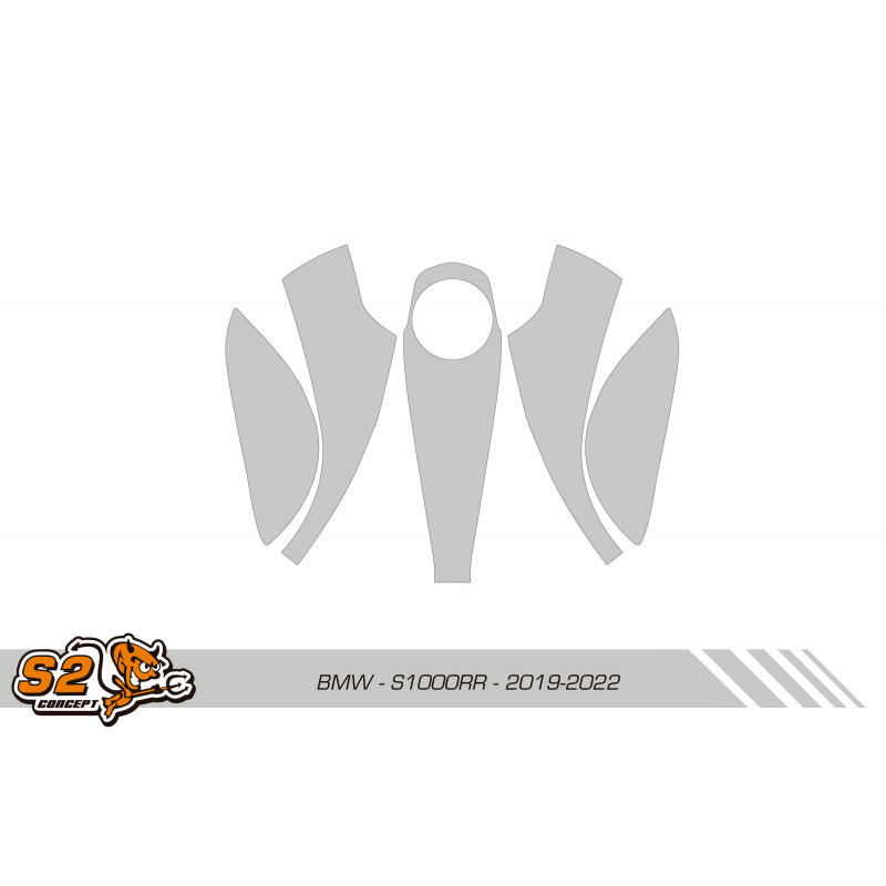 Tank protection sticker kit BMW S1000RR