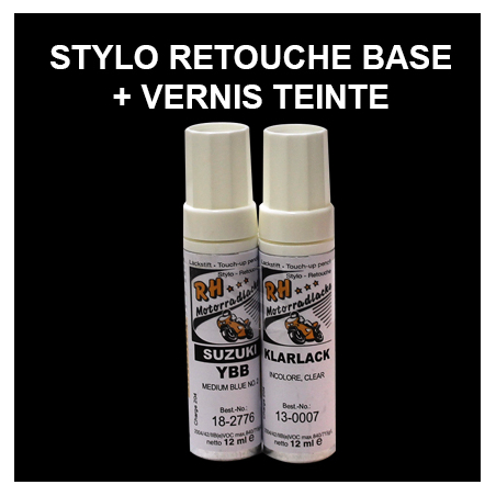 Retouch pen+Black SUZUKI Varnish - 1