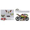 Kawasaki Ninja 400 Custom racing decals set