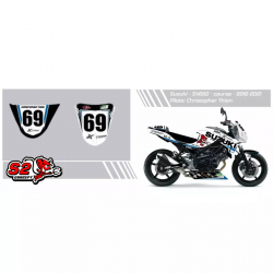 SUZUKI SV-650 Racing Decals set