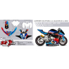 Kit déco personnalisable BMW S1000RR 2015-17 carénage + selle