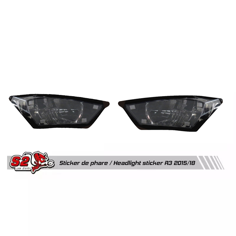 Stickers Phare de carénage piste pour Yamaha YZF-R3