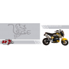 Kit décoration Honda MSX125 JAUNE