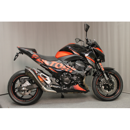 Decoration kit kawasaki Z800 white green