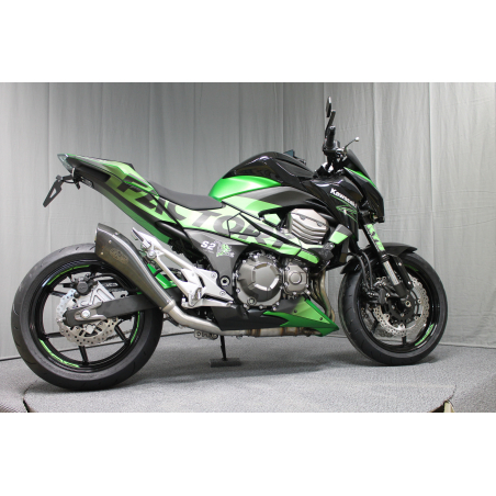 Decoration kit kawasaki Z800 white green