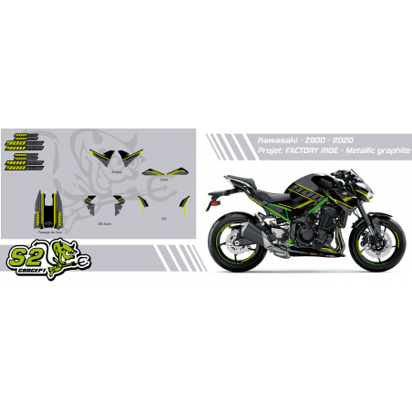 Kawasaki Z900 Factory Edition, a special edition, tailor made by S2 Concept
