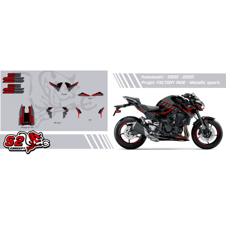 Kawasaki Z900 Factory Edition, a special edition, tailor made by S2 Concept