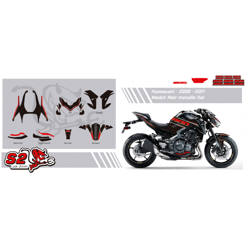 Kit déco Kawasaki Z900 Series