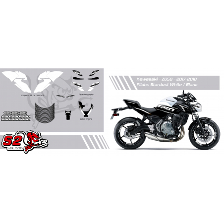 Kawasaki Z650 SPECIAL EDITION DECALS SET