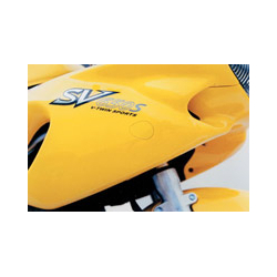 Suzuki SV650S indicators removal covers - 1