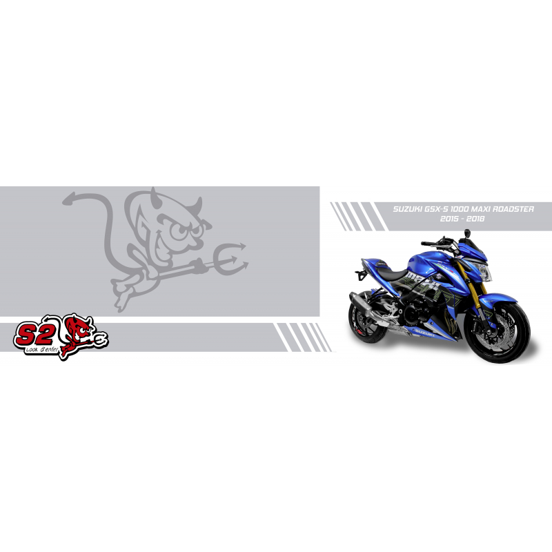 GSX-S 1000 Maxi Roadster decals set