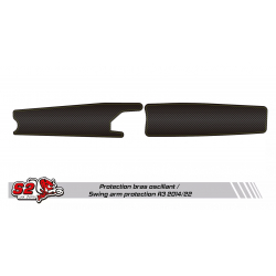 Customisable Racing Swing arm option Decals set for Yamaha R3