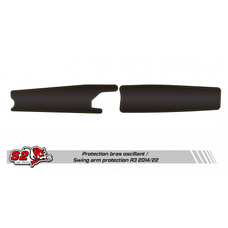 Customisable Racing Swing arm option Decals set for Yamaha R3