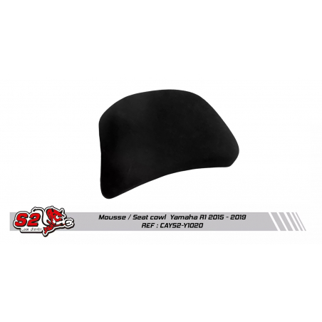Mousse de dosseret 30 mm pour carénage course S2 Concept pour Yamaha R1