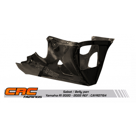Sabot moteur racing CRC pour YAMAHA R1 2020