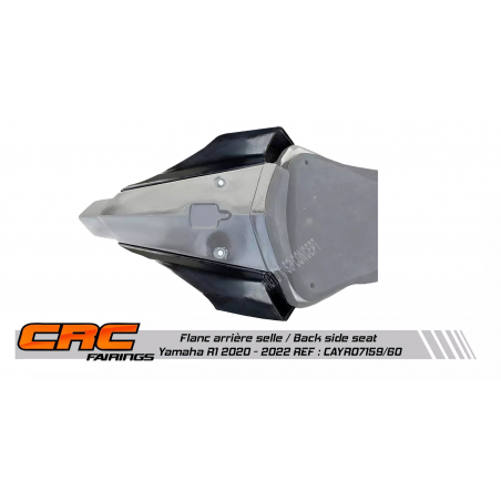 right of left CRC racing tail side winglets for Yamaha R1 2020