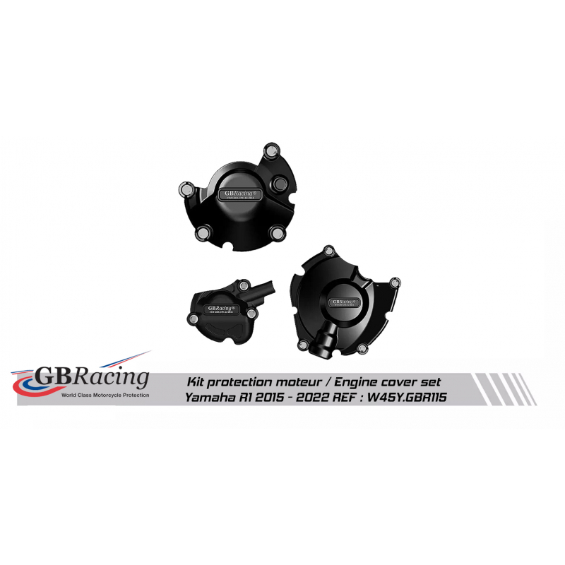 Kit de protections de carter Racing Yamaha YZF-R1/M