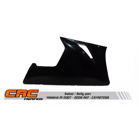 Sabot / bas de carénage YAMAHA R1 2007-08