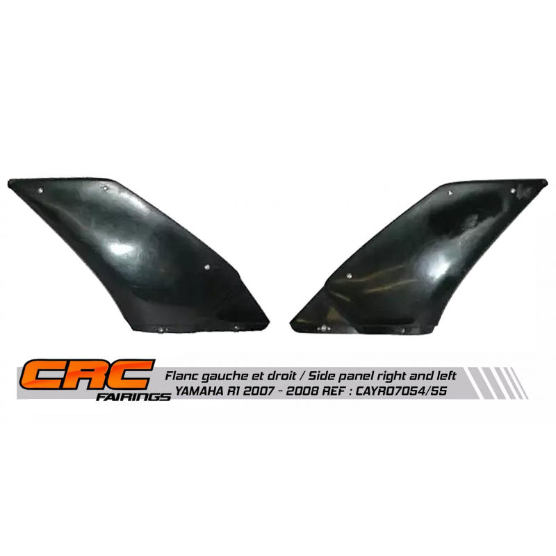 Flanc carénage racing CRC YAMAHA R1