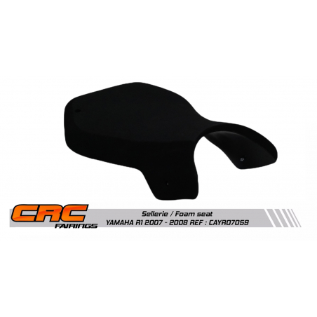Sellerie racing mousse 2 pièces YAMAHA R1 2007-08