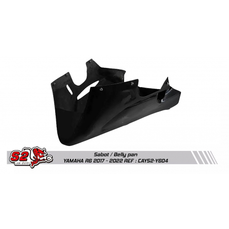Yamaha R6 (from 2017 on) Racing bottom fairing (bellypan)