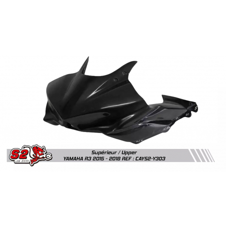 Carénage supérieur racing Yamaha R3