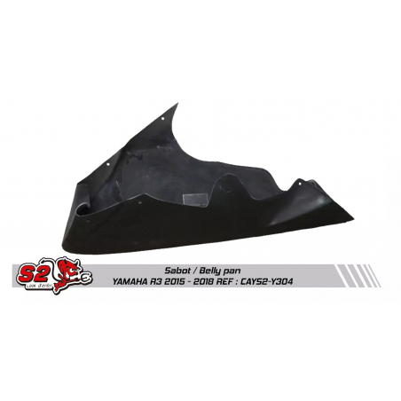 Sabot moteur racing Yamaha R3