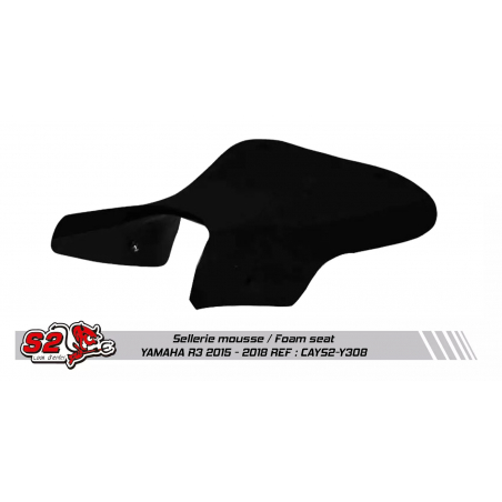 Yamaha R3 racing foam saddle