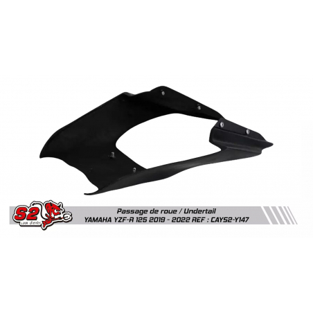 Passage de roue et air tunnels arrière Yamaha YZF125R 2019