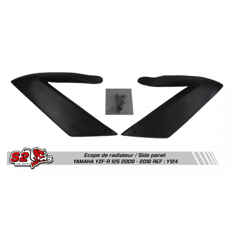 ecope de radiateur yamaha yzf 125 cup