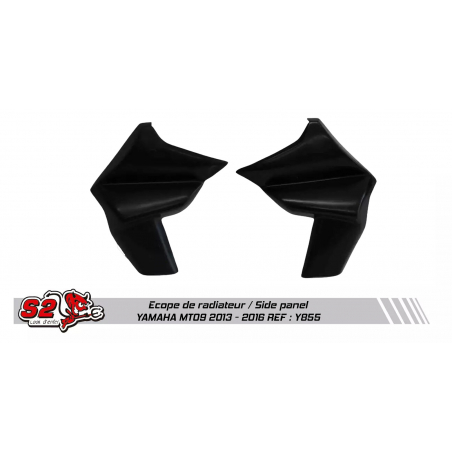 Ecopes de radiateur MT09 2014/2016