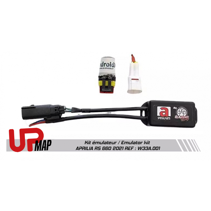 Kit emulateur bequille et éclairage Aprilia RS660 / RSV4
