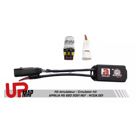 Kit emulateur bequille et éclairage Aprilia RS660