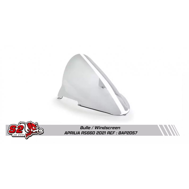 Bulle double courbure APRILIA RS660