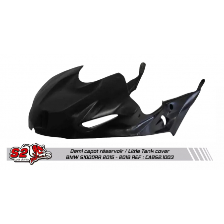 BMW S1000RR TECMAS 2015-18 Small Fiberglass Racing Fuel Tank Cover for Motorcycle Competition