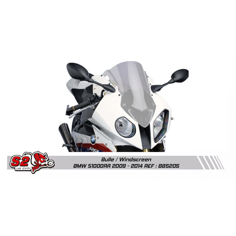 Bulle double courbure BMW S1000RR