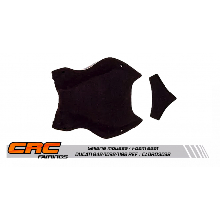 Sellerie mousse racing DUCATI 848/1098/1198