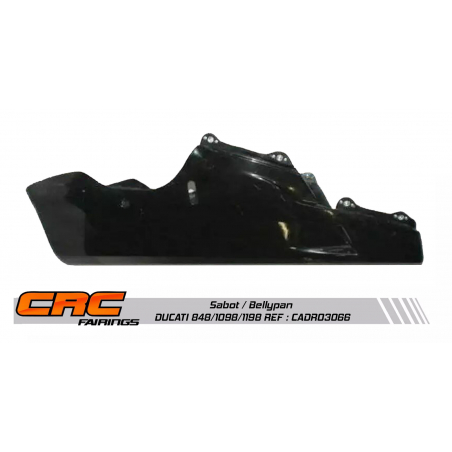 Sabot moteur racing DUCATI 848/1098/1198 2007-2011