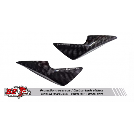 Protection de réservoir carbone pour Aprilia RSV4 2015-2018