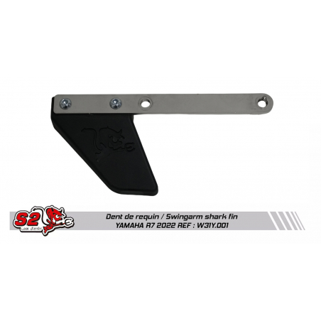 Swingarm shark fin Yamaha R7