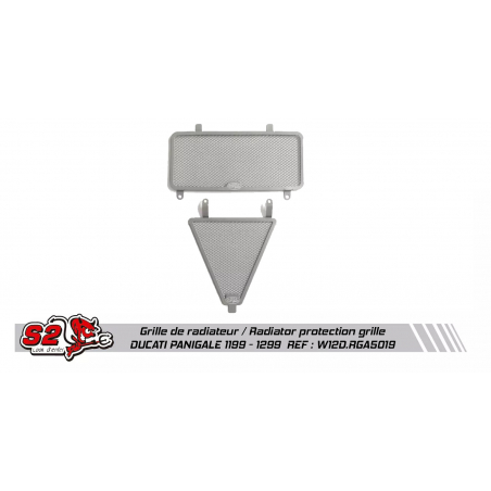 Grilles radiateur racing Ducati Panigale V2