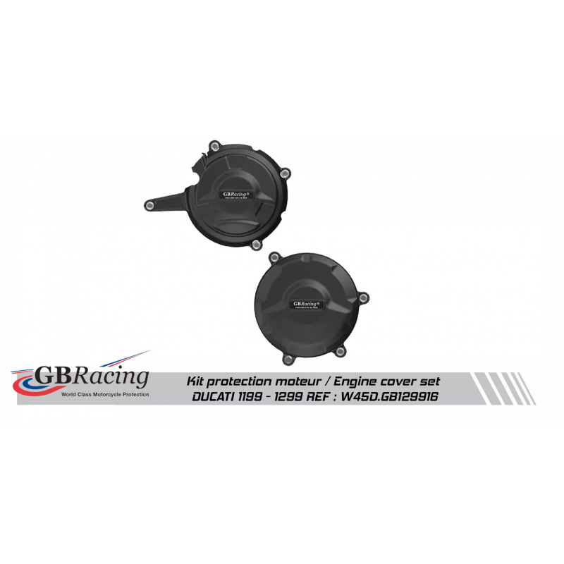 Kit de protections de carter Racing Ducati 1199 / 1299