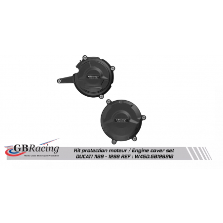 Kit de protections de carter Racing Ducati 1199 2012-2014 1299 2016-2020