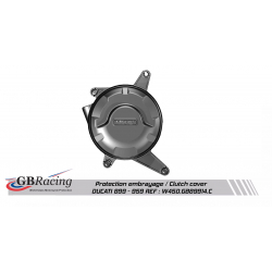Protection de carter embrayage Racing Ducati 899 / 959