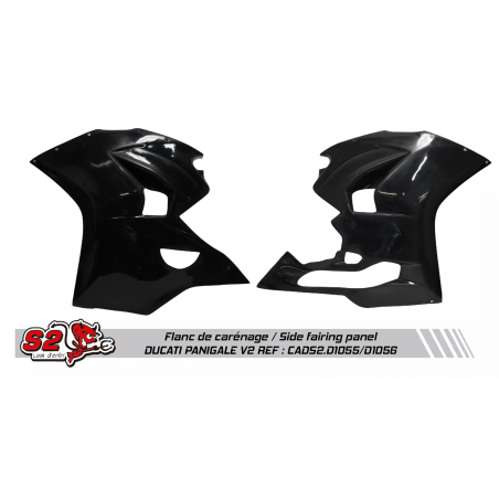 Flanc de carénage racing S2CONCEPT DUCATI V2