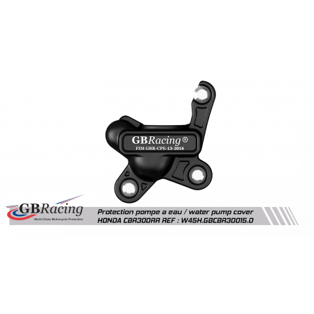 Protection de carter pompe a eau Racing Honda CBR300R/CB300R 2015-2018
