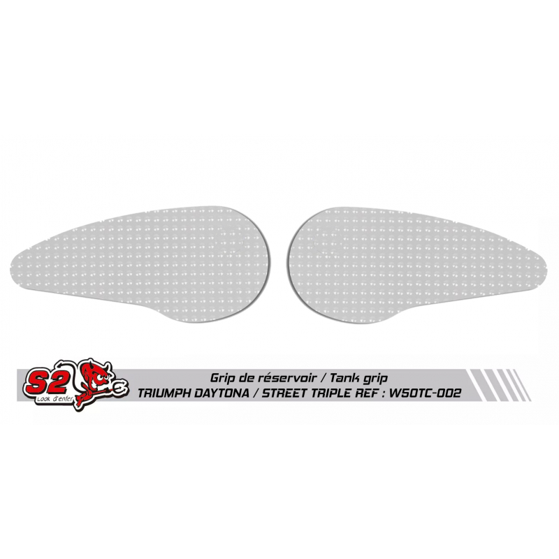 Tank Grip Pro kit for Triumph Daytona and Street Triple 675 2013-2015