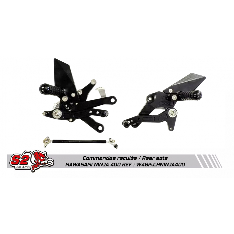 Kawasaki NINJA 400 rear sets