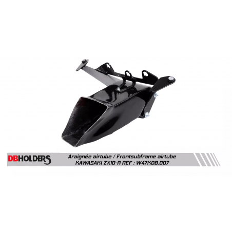 Araignée avant + air tube DB Holder support de tableau de bord pour Kawasaki ZX-10R 2016–19